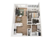 Aspendale Littleton_1BR_A6HC_Elm 2