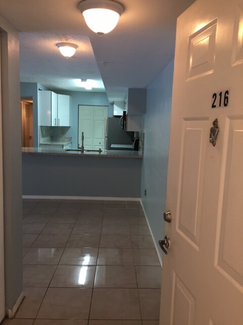 View of Kitchen from Entrance - 2640 S University Dr Unit 216