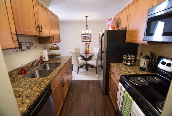 One Bedroom-Kitchen - Brier Creek Apartments