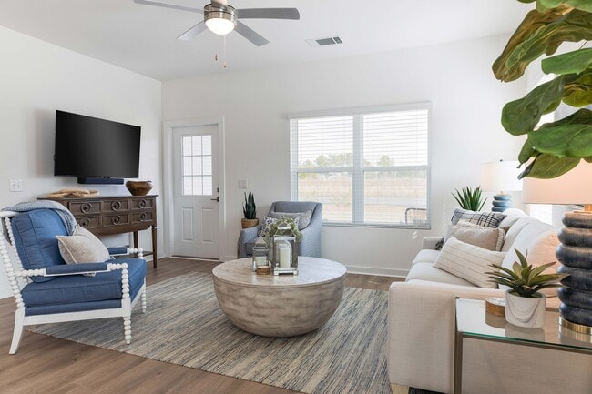 Living Room - River Rock at Shingletree