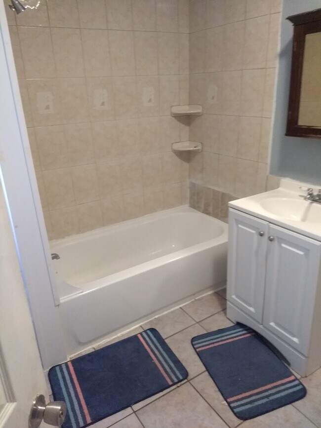 Shower and the sink - 25 Hacker St Unit 2F