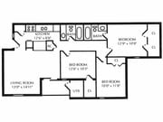 Three Bedroom Garden