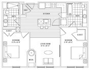 B1 floor plan New Village at Patchogue