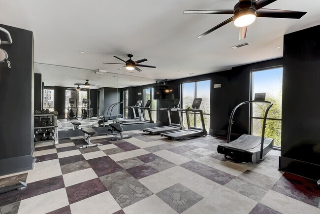 24-Hour Fitness Center - Work out anytime. No need to pay for a gym membership, you have all you need here.