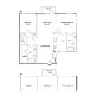 B1 C | 2x2 | 1064 sf