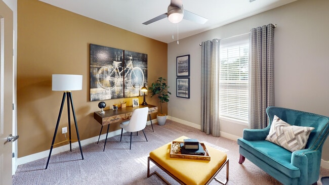 Union Chapel's spacious third room is perfect for a third bedroom or home office.