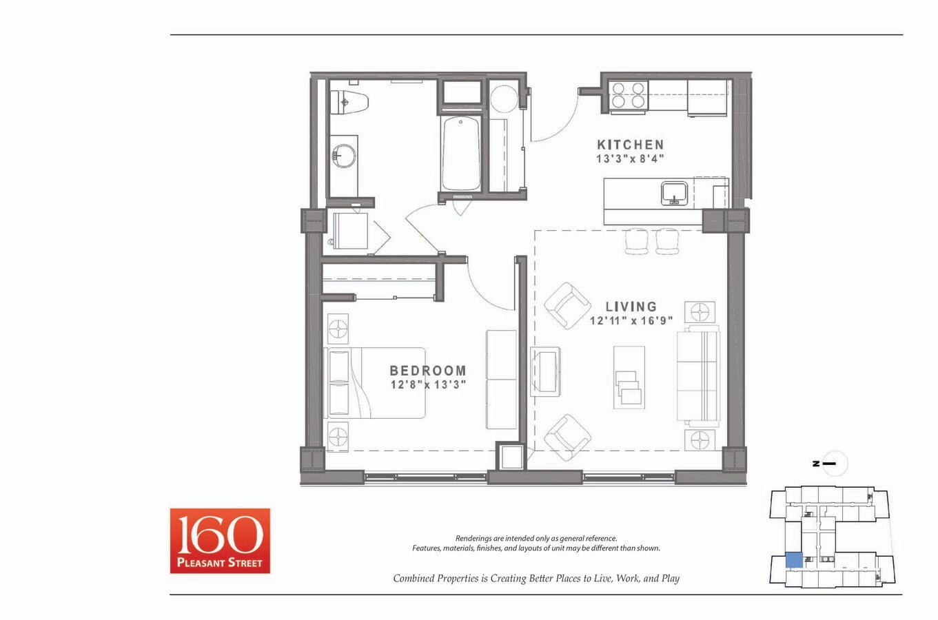 Photo - 160 Pleasant St Unidad 160-16908