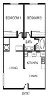 2BR/1BA