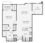 Rutherford Station - A2DAR - 1 Beds - 1 Baths - 842 Sq. ft.