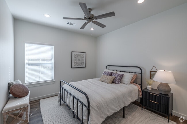 3BR, 2BA - 1,221SF - Second Bedroom - The Village at Geren Road
