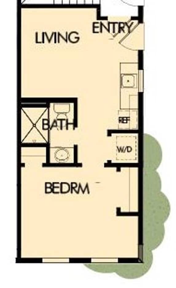 Floor plan - 7471 SE Kinnaman St