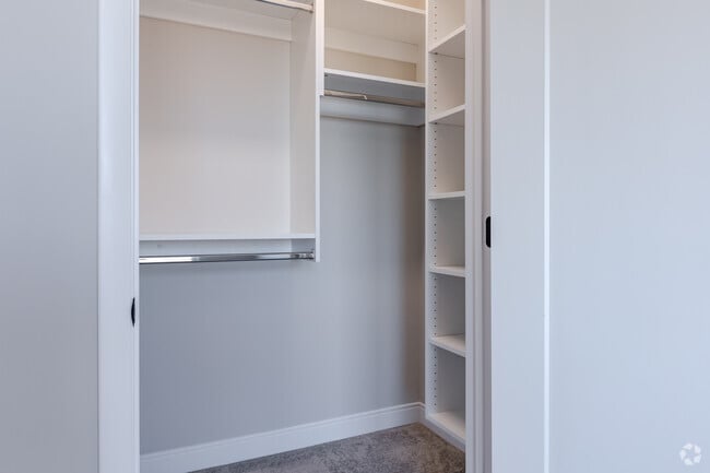 1BR, 1BA - Bedroom Closet