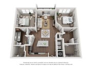 B2 floor plan The Carson