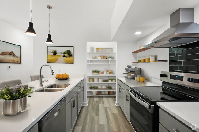 Kitchen and Pantry - Point Gardens Apartments