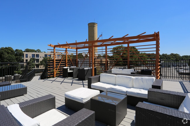 rooftop lounge - Telephone Factory Lofts