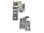 The Willamette floor plan River Terrace