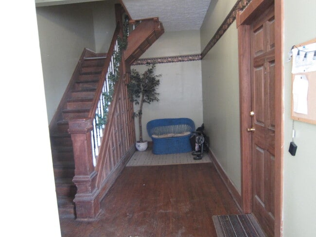 shared entry room behind a combination lock front door - 1728 I St Unit 3