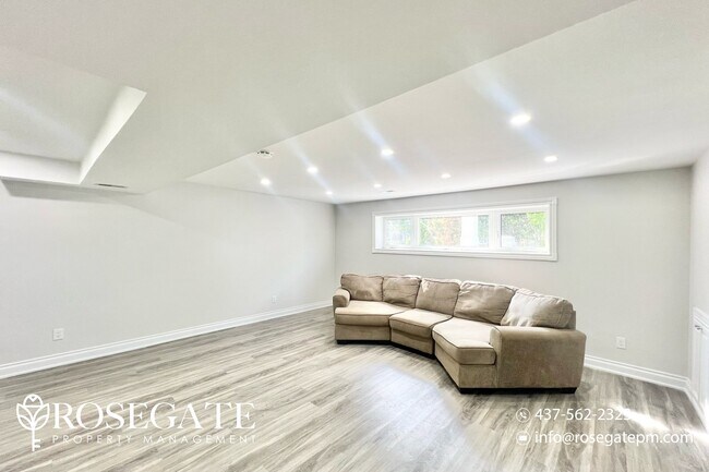 Photo - Bright 1-Bedroom Basement Unit in Kitchene... Unit 2