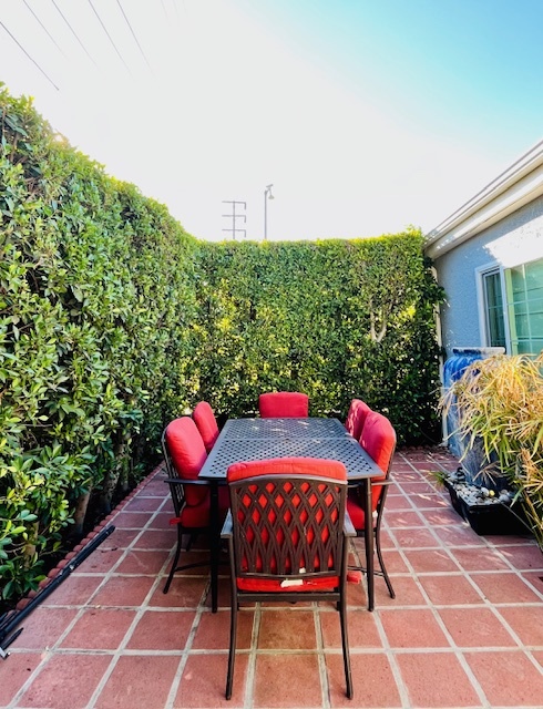 Private Patio - 3317 W Alameda Ave Apartments Unit #A