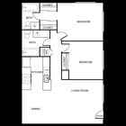 2BR/2BA
