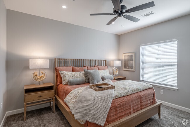 1BR, 1BA - 718SF - Bedroom - Encore at Lewis Ranch