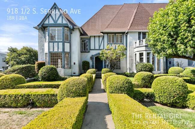 Building Photo - 918 1/2 S. Serrano Ave- Rental