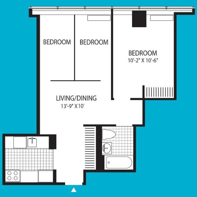 3 bedroom in NEW YORK NY 10038 - 3 bedroom in NEW YORK NY 10038 Unidad 2516 Rental