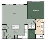 Plano de planta A2 Prose Thunder Rock