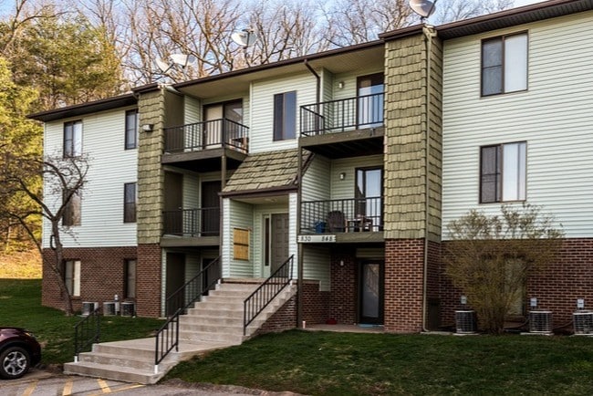 Apartment Building with Controlled Access Corridors