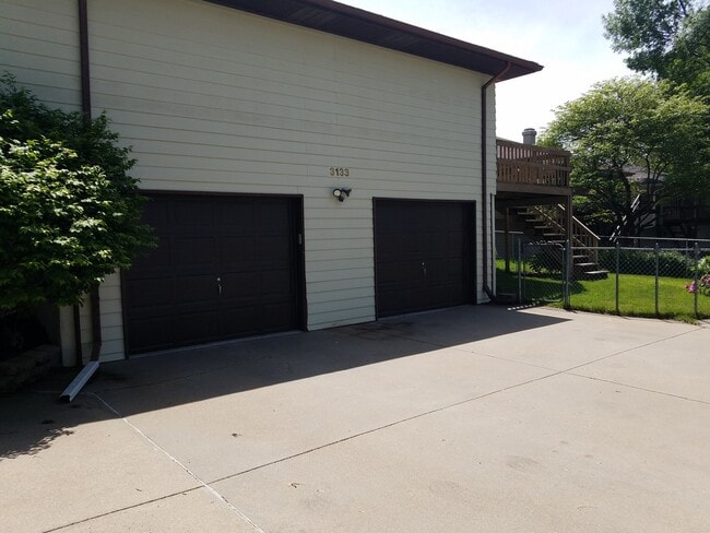 Two Stall Attached Garage - 3133 Wildbriar Ln