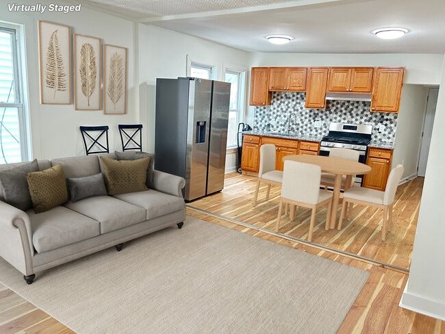 Kitchen / Living Room - 27 Alston St Apartments Unit 1