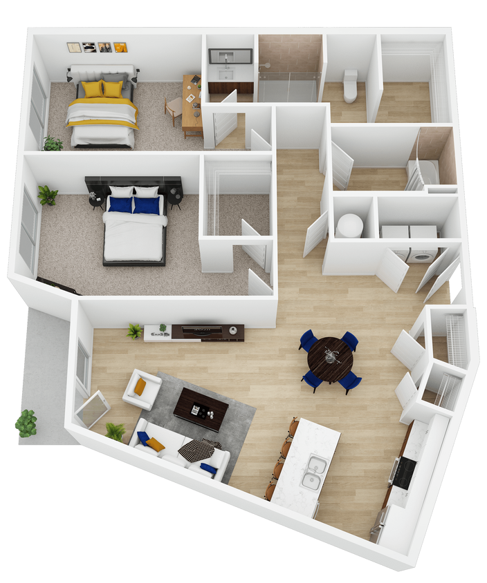 Floor Plan - The Alluvium II