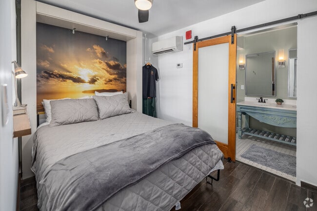 Studio - 296SF - Bedroom