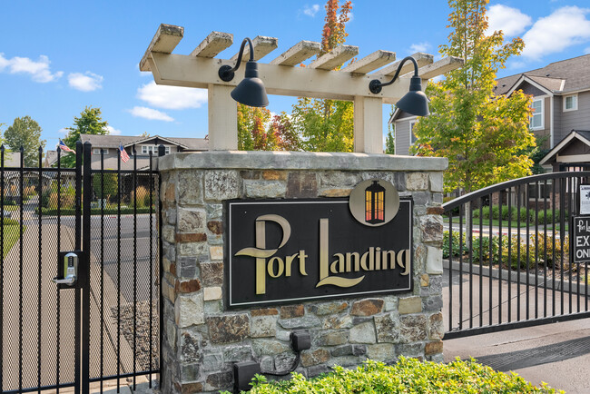 Community Entrance - Port Landing at Fife Apartments