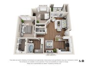 B floor plan The Boulevard At Town Lake