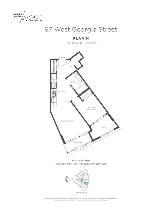 Photo - Centre West - 1709 Unité 1709