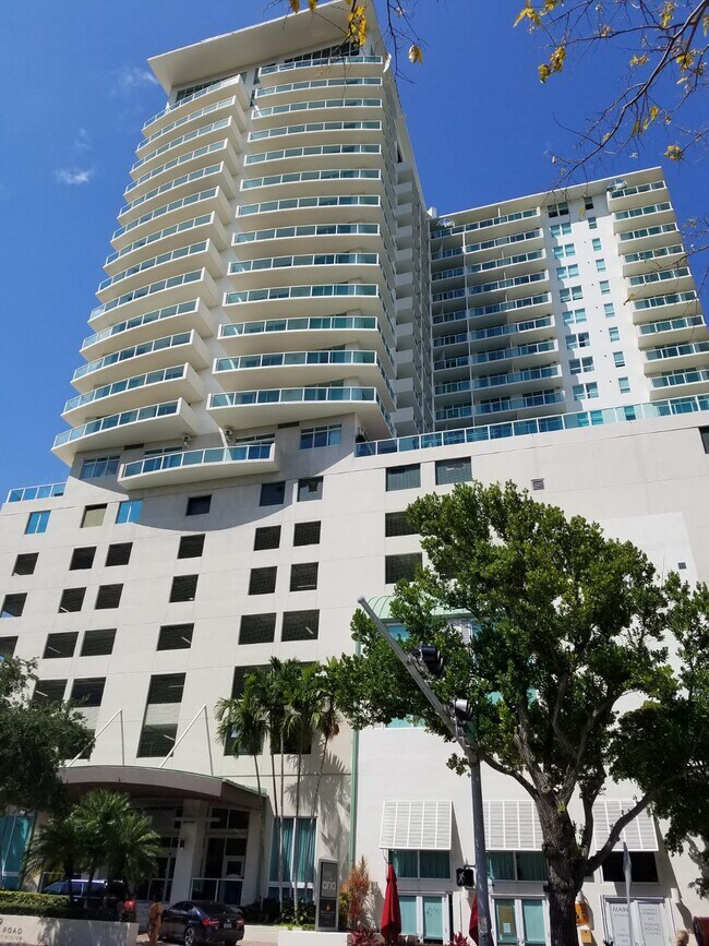 Front of building - 2889 McFarlane Rd Condo Unit Coconut grove studio