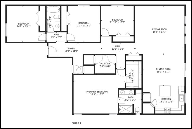 Photo - 4 Bedroom 2 Bath 3 Car Garage & RV Parking...