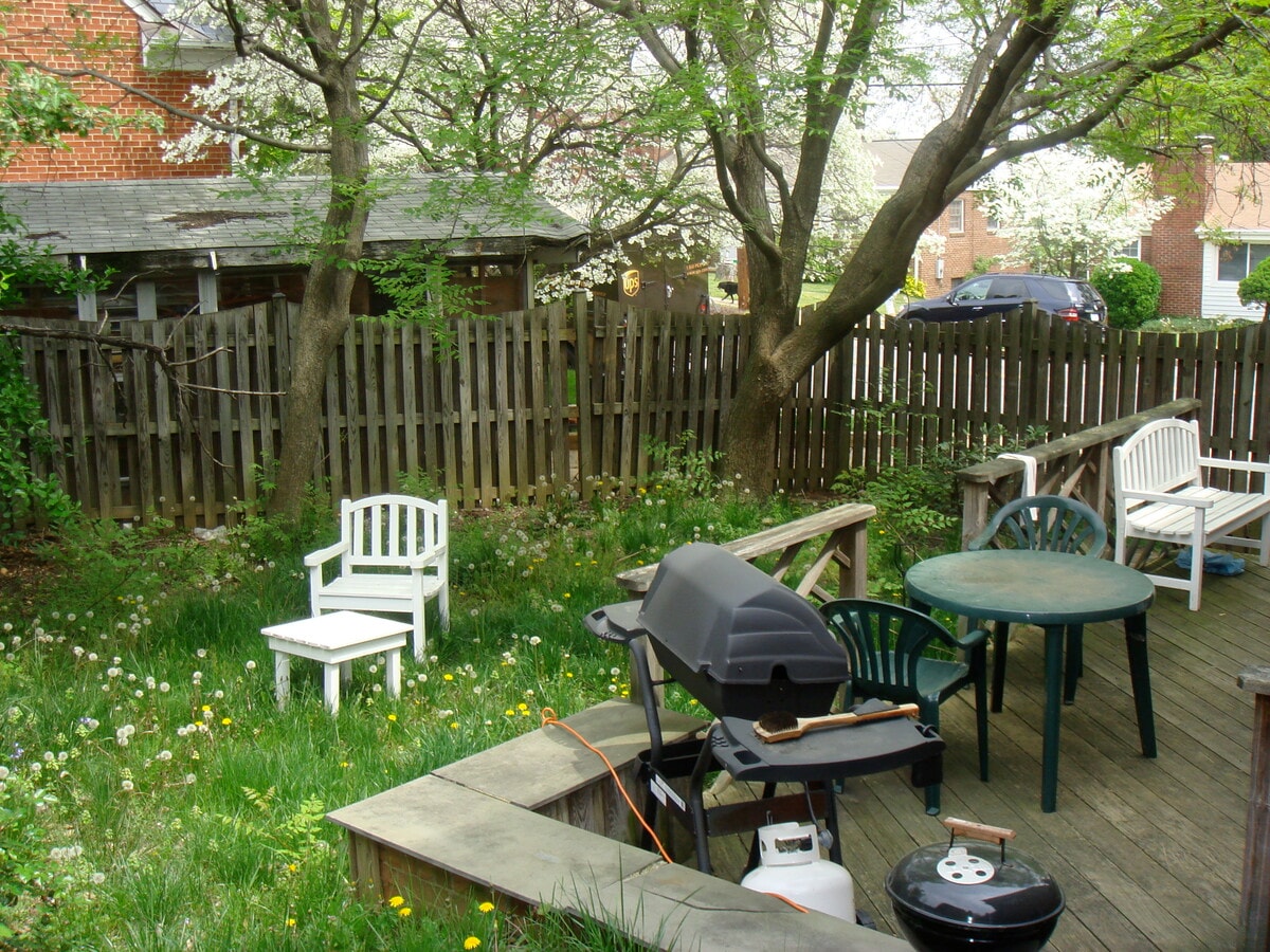 Backyard - 2001 N Glebe Rd Unit B