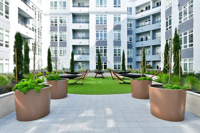Scenic outdoor seating designed for relaxation.