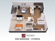 Cypress 3D Floor Plan