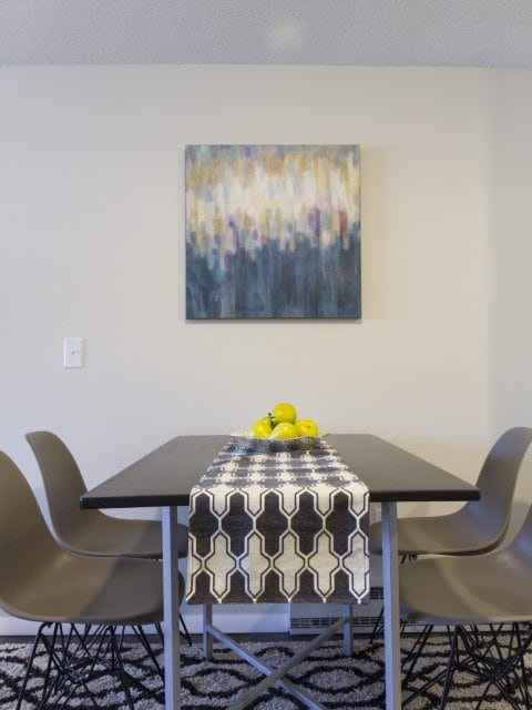 Sophisticated Dining Space - Princeton Dover Apartments