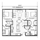 Clover floor plan The Jameson at Kincora