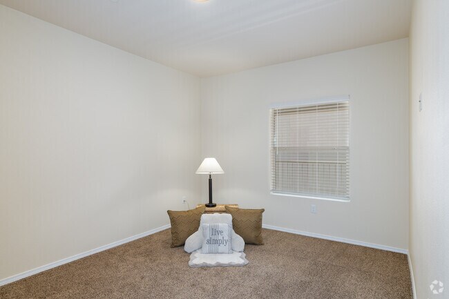 2BR, 1BA - 850SF - Primary Bedroom - Chapel Hill Place