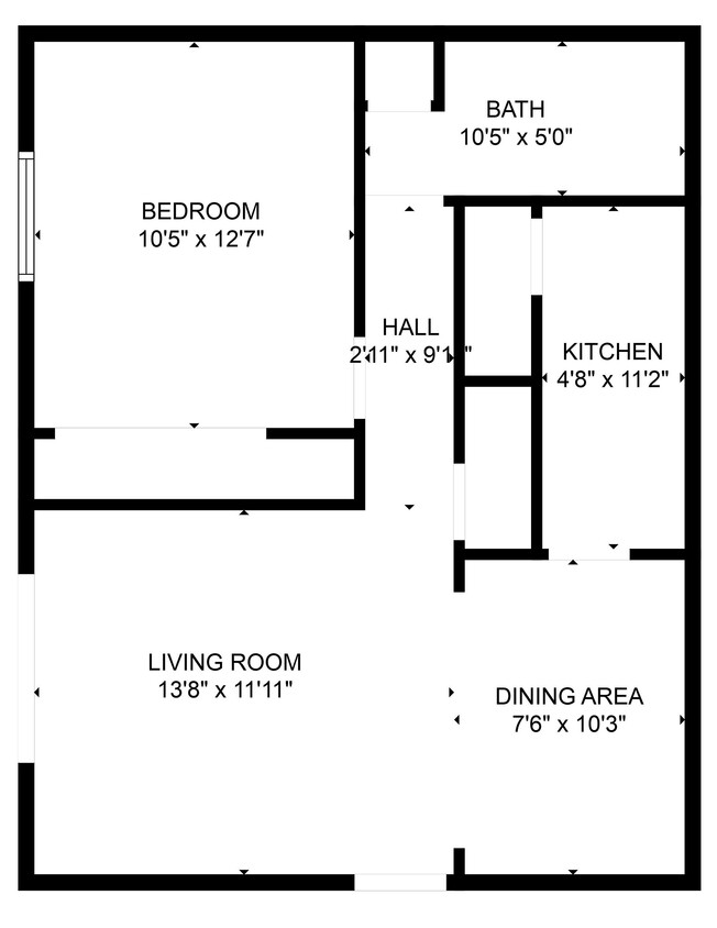 1 Bed - 1 Bedroom Classic