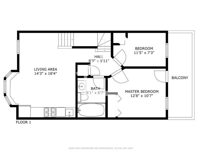 Photo - TOP FLOOR 2 BED 2 FLOORS + Private Rooftop Deck!!! Available 9/1/26