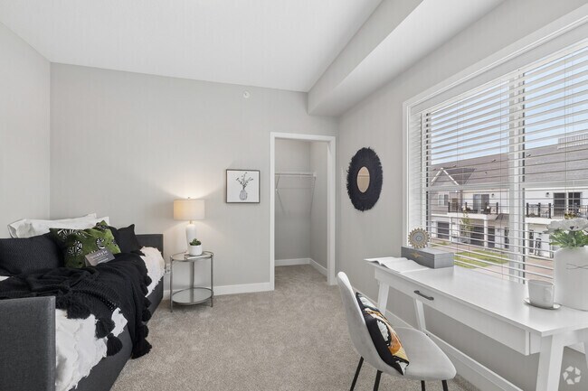 3BR, 2BA - 1,450SF - Third Bedroom