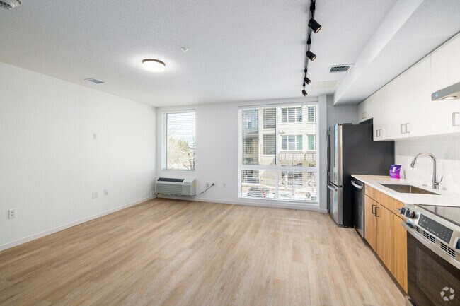 Estudio - 444 pies cuadrados - Cocina / Sala de estar - The Irving at Mile High Vista