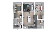 Bernina | 2bd, 2ba - 887 sqft.