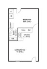 Floorplan - 1BD Standard